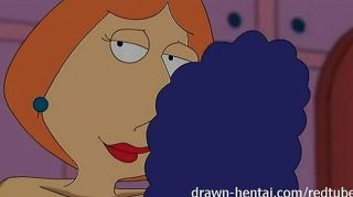 Lesbiana Hentai Marge Simpson Y Lois Griffin