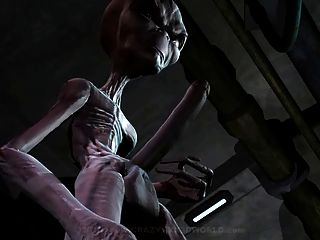 Animación 3d: Alien 1