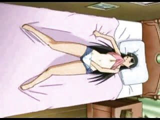 Anime Girl Fingering En La Cama