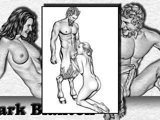 Dibujos Eróticos De Las Ninfas Y Del Sátiro 2