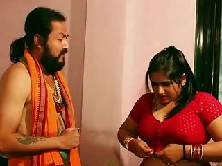 Swamiji Disfrutando Con Hermosa Bhabhi