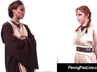 Cosplay Jedi Penny Pax Y Diamante De Piel Usa El Forze Sexual!